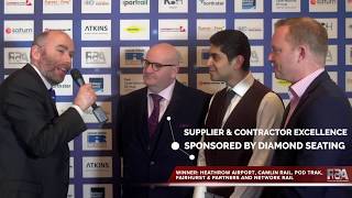 Rail Business Awards 2019 - Supplier and Contractor Excellence