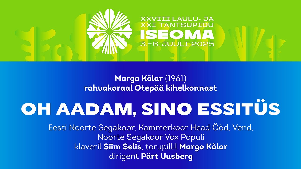 Oh Aadam, sino essitüs