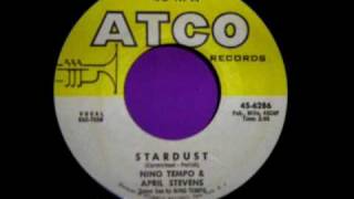 Video thumbnail of "Nino Tempo &  April Stevens   Stardust"