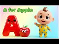 ABC Phonics Song For Toddlers | ABC Song Nursery Rhymes