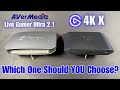 Capture Cards - Elgato 4K X VS AVerMedia Live Gamer Ultra 2.1