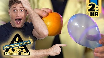 Awesome Balloon Tricks | Science Experiments with Balloons | Science Max