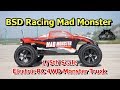 Bsd racing mad monster gros camion monstre lectrique 4wd rc