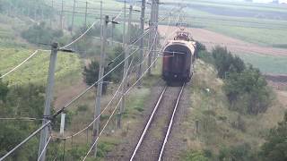 Tren R5723 Suceava - Cimpulung Moldovenesc iese din Suceava Vest cu EA820 - 14.08.2017
