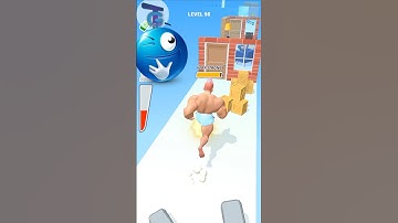 Muscle 💪💪🏻💯 Rush level 98 #shorts #musc#funny #gameplay