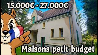 [ENG SUB] 🇫🇷 #Maisons de campagne à Vendre l 15.000€ -20.500€ -27.000€ -22.000€ -19.000€ -24.000€ 👌