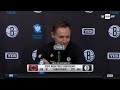 Steve Nash Postgame Interview | Brooklyn Nets beat Toronto Raptors 109-105