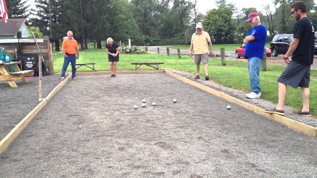 Bill Robinson playing at Zanesfield Petanque Club 8/8/13 YouTube