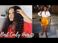 BEST CURLY HAIR EVER | WATCH ME STYLE MY HAIR FOR HALLOWEEN! FEAT. BLY HAIR