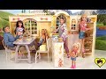 la Familia Barbie y La Nueva Casa de los Abuelos - Juguetes de Titi para niños