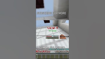 Level 4: The Fall… Straight to DEATH 💀 #minecraft #minecraftshorts #shorts #shortsfeed #viral