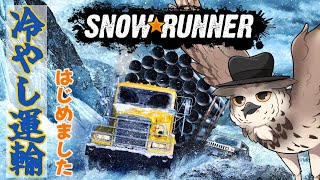 【雪道爆走！】沼った場合どう抜け出すかで人がわかる…かもしれない！　#10【Snow Runner】