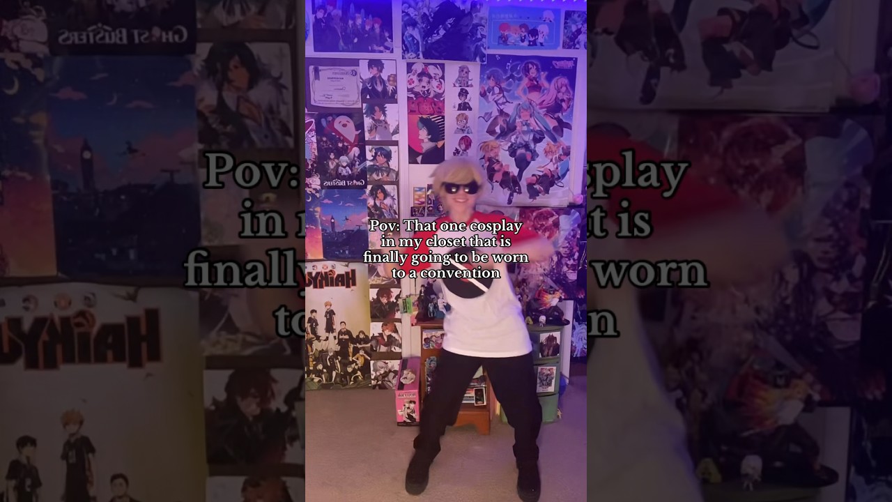 Like hello it’s been a year since I’ve bought you, now’s your time to shine! #davestridercosplay