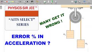 Famous DEPENDENT ERRORS | ERROR ANALYSIS | JEE | ADVANCED SCHOOL PHYSICS | AITS SELECT PHYSICS VIDEO-17 Wealth