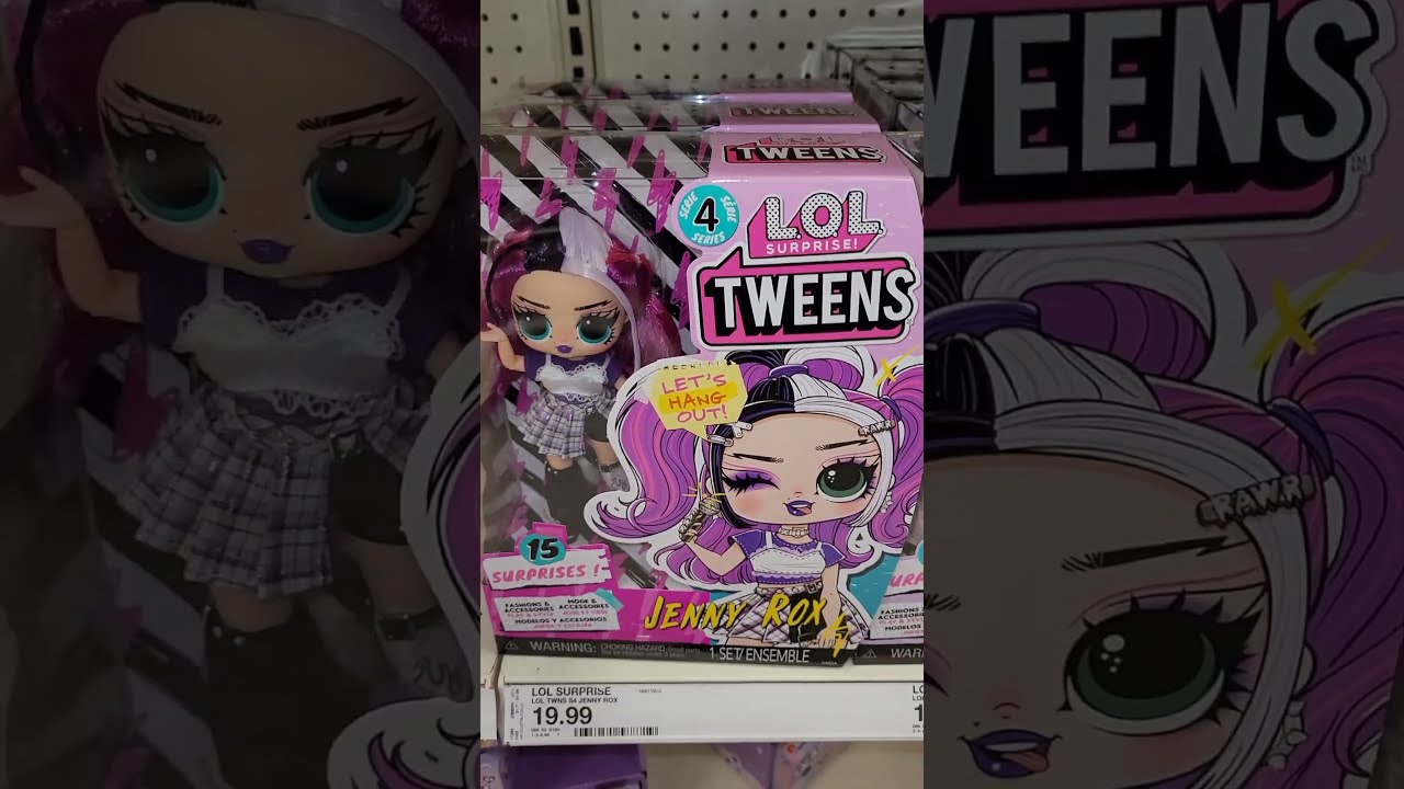 Adult Doll Collector Hunt Shorts LOL OMG Tweens Jenny Rox First Sighting Dolls New Lolomg