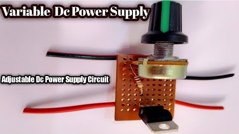 Variable Dc Power Supply || How to make Adjustable Dc power Supply LM317 | HabbiTronics DiY