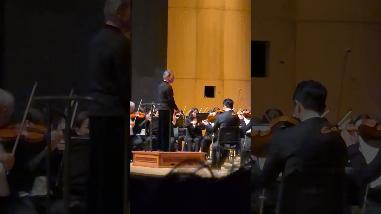 역시,  마에스트로 정명훈 ! (The greatest conductor, Maestro Chung Myung-whun)