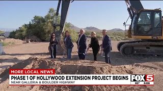 Phase 1 of Hollywood Boulevard extension project begins