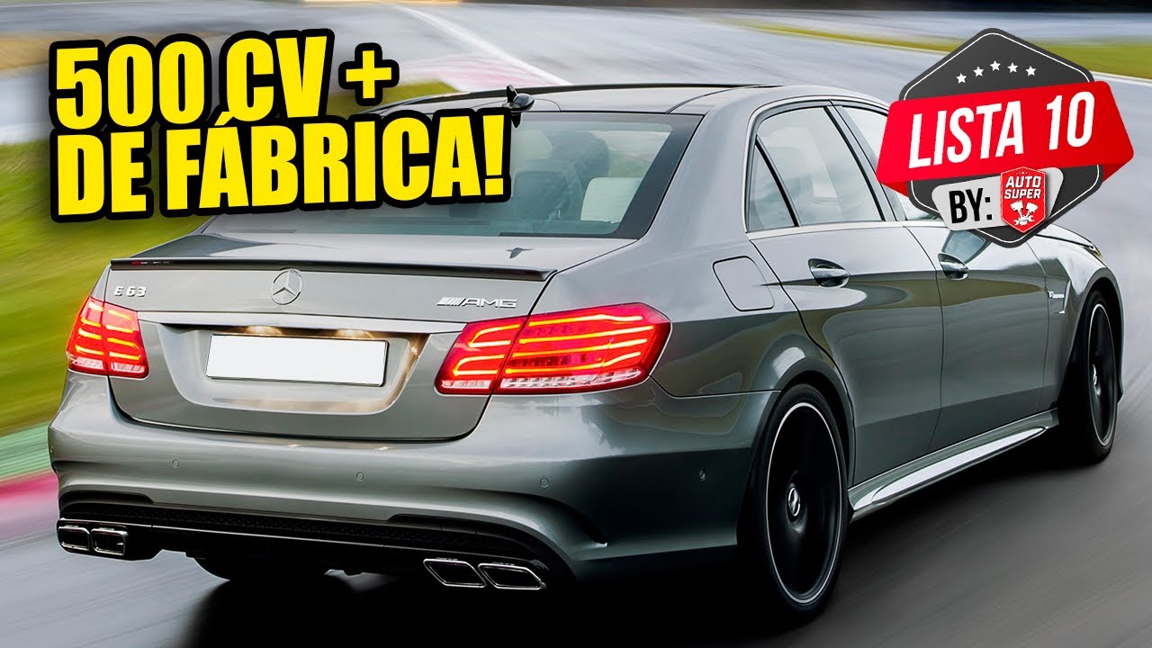 10 CARROS QUE SAIRAM COM MAIS DE 500 CV DE FÁBRICA