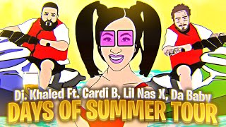 Dj. Khaled Ft. Cardi B, Lil Nas X, Da Baby | Days Of Summer Tour | Creative Minds Firm