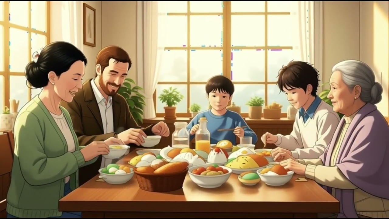 Ghibli Village ASMR | A Peaceful Morning in a Cozy Snowy Home