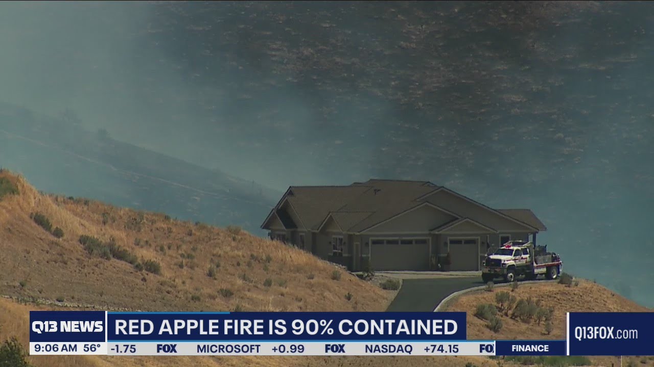 Eight major fires burning in Washington State YouTube