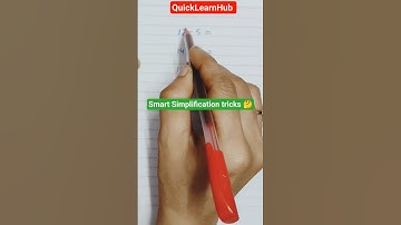 Smart simplification tricks #simplification #trending #mathematics #shortvideo #shorts #viralvideo