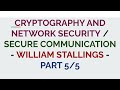 Mastering Cryptography & Network Security: Final Insights by William Stallings 🔐