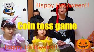 [英会話イベント] ハロウィンパーティーで楽しく遊べるゲーム「Coin toss game」みなさんも是非トライしてみてください！【長野市英会話 シェネン先生のCleverKoalaEnglish】 screenshot 2