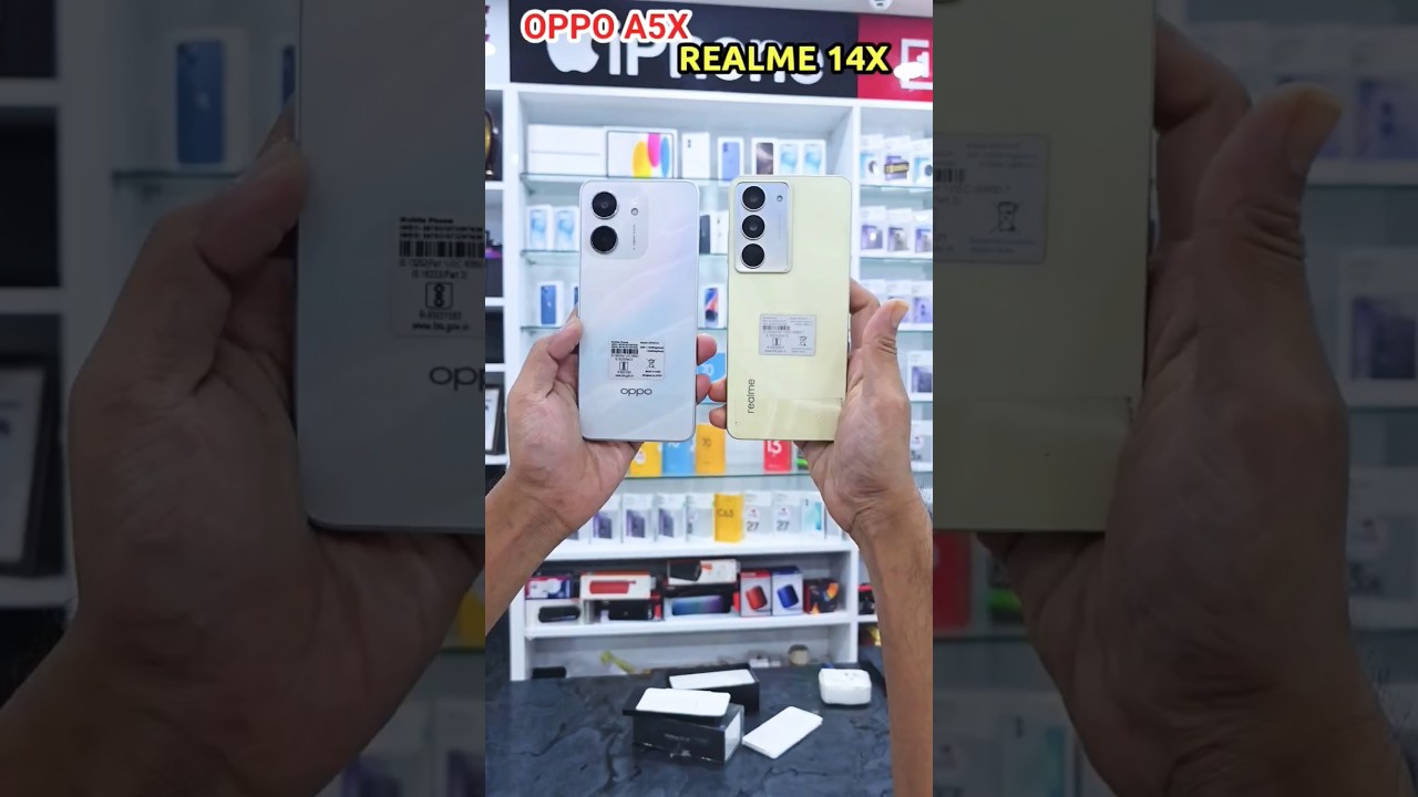 OPPO A5X VS REALME 14X CAMERA ZOOM Test 🔥⚡