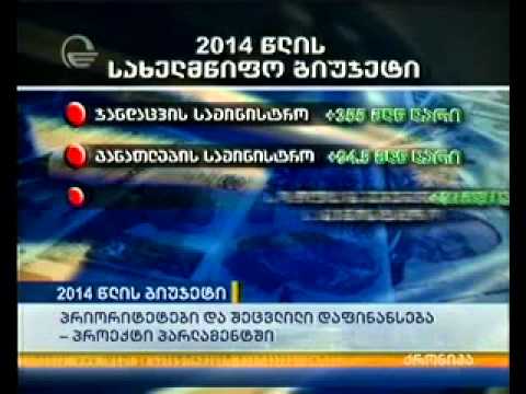 2014 წლის ბიუჯეტი