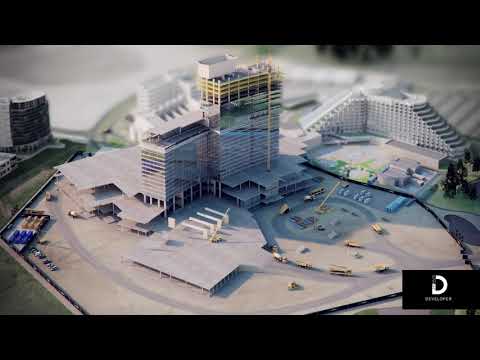 • არქიტექტურული პროექტის 3D ვიზუალიზაცია• მრავალბინიანი საცხოვრებელი კომპლექსი