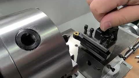 How to install Europe quickly change tool post for mini lathe WM210V ?