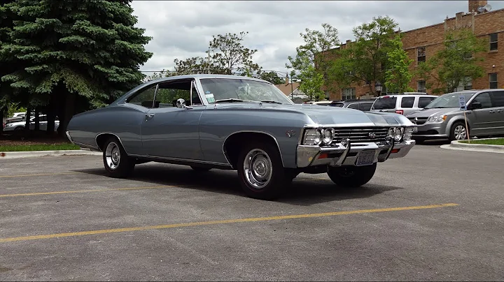 1967 Chevrolet Chevy Impala SS in Elkhart Blue & 427 Engine Sound on My Car Story with Lou Costabile