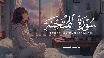 حصري ولأول مرة - سورة الممتحنة كاملة - ابراهيم الصعيدي - رووووووعة - اسمع بقلبك ❤️