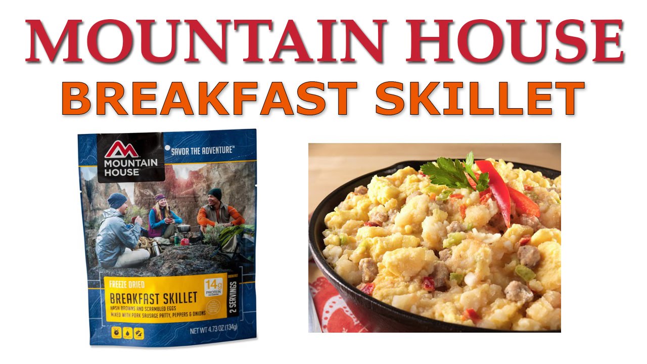 Mountain House Breakfast Skillet Review YouTube