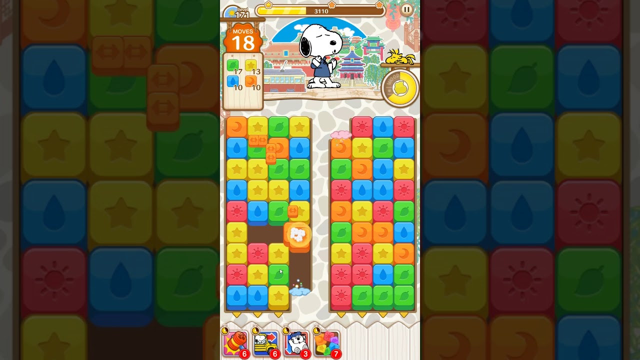 Snoopy Puzzle Journey level 171