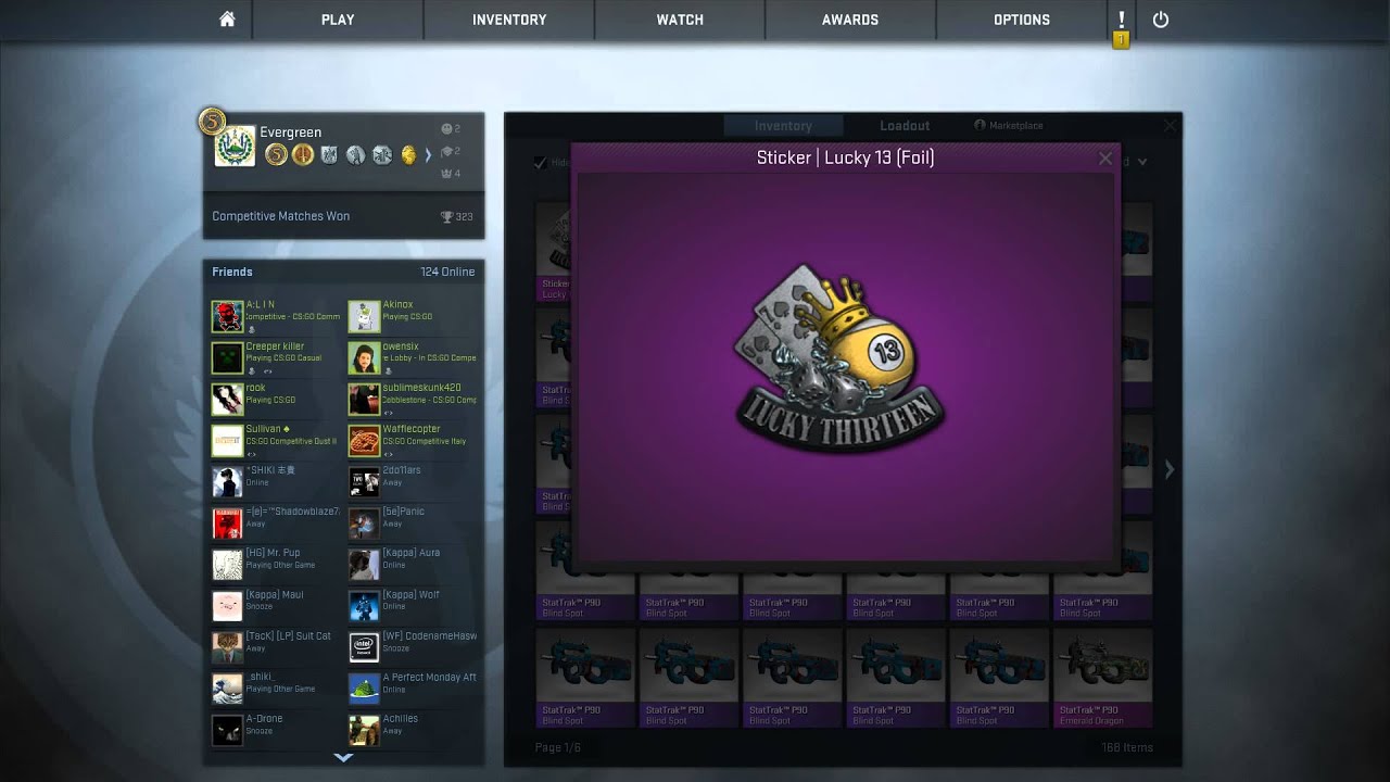 Both The New Foils in CS:GO Sticker | Luck Skill (Foil) and Sticker ...