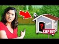 FOUND MYSTERY DOG SAFE HOUSE ABANDONED by HACKERS In REAL LIFE (solving ninja spy riddles & clues)
