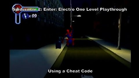 Spiderman 2: Enter: Electro One Level Playthrough using a Ps1 Cheat Code :D #Playstation #Sony #Ps1