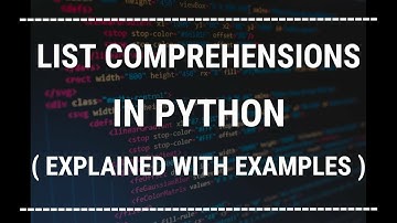 List Comprehension, Dictionary Comprehension And Generator Comprehension | Advanced Python in Hindi