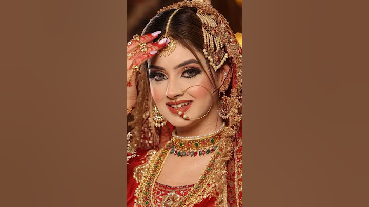 Beautiful brides makeup hairstyle & jewelry🤩😍#shorts #youtubeshorts #bride