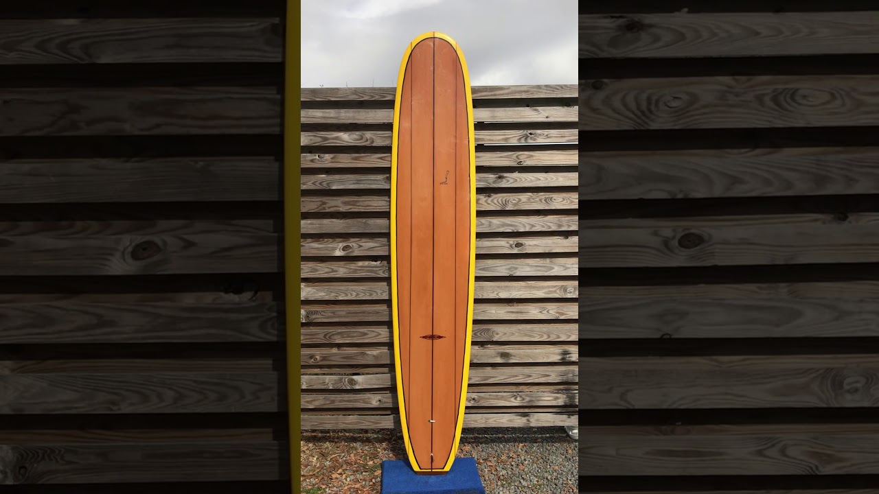 10’ Ricky Carrol JQ Noserider Justin Quintal Used Longboard Surfboard on