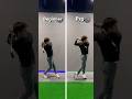foot ball 右足の使い方でスイングが変わる!b #ゴルフ #골프 #golf