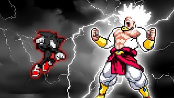 Dark Sonic V2 OP (New) VS Limit Break Broly SSJ4 OP in Jump Force Mugen