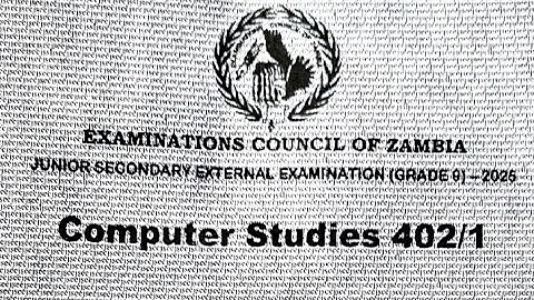 Computer studies 2025 external