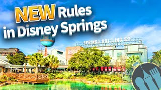 NEW RULES for Disney Springs