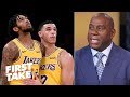 Magic Johnson reveals Lakers' expectations, how to beat Warriors | First Take