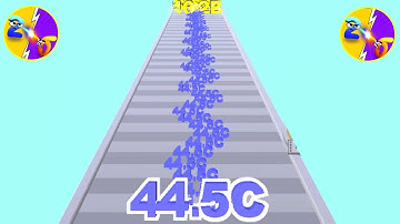 Number Master run and merge vs number merge run shooting 2048 Gameplay New update level #7