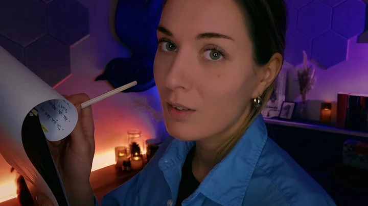 ASMR Medical Roleplay 🩺 Most Detailed Questionnaire for Your Medical File thumbnail